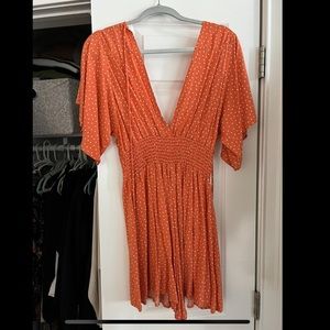 Quiet Storm deep V romper